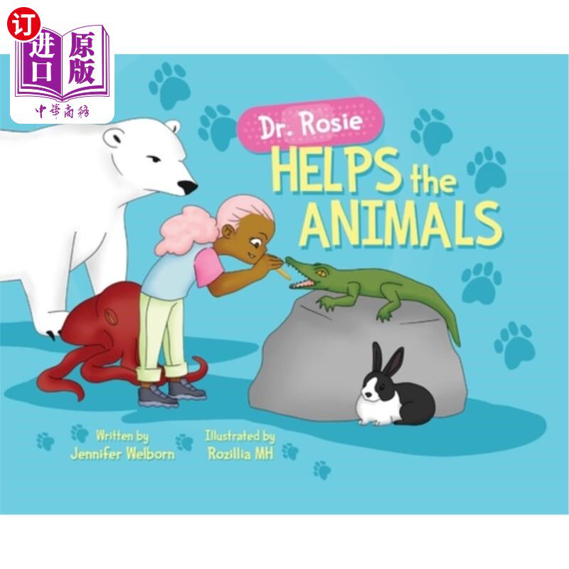 海外直订Dr. Rosie Helps the Animals 罗西医生帮助动物们