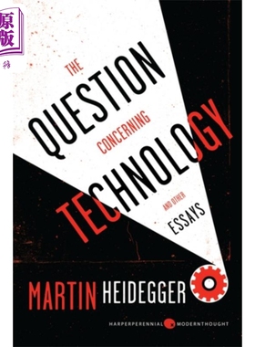 预售 关于技术的问题 海德格尔 The Question Concerning Technology 英文原版 Martin Heidegger 德国哲学家【中商原版】