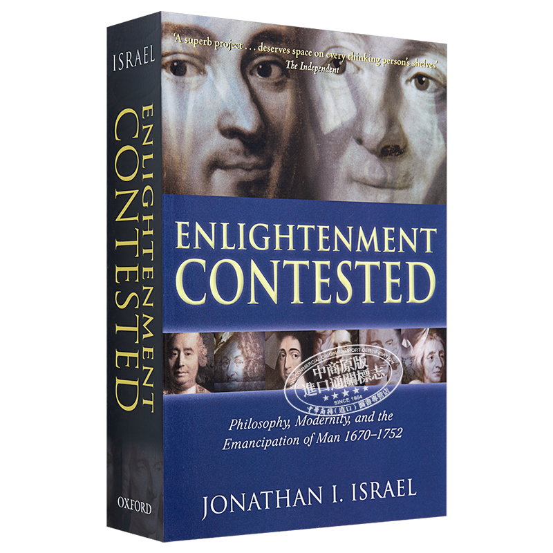 现货 启蒙运动的争议 Enlightenment Contested   英文原版 Jonathan Israel【中商原版】