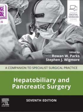 海外直订医药图书Hepatobiliary and Pancreatic Surgery: A Companion to Specialist Surgical Practic 肝胆胰外科:伴随专