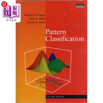 海外直订Pattern Classification 2nd Edition with Computer... 模式分类第2版计算机手册第2版集