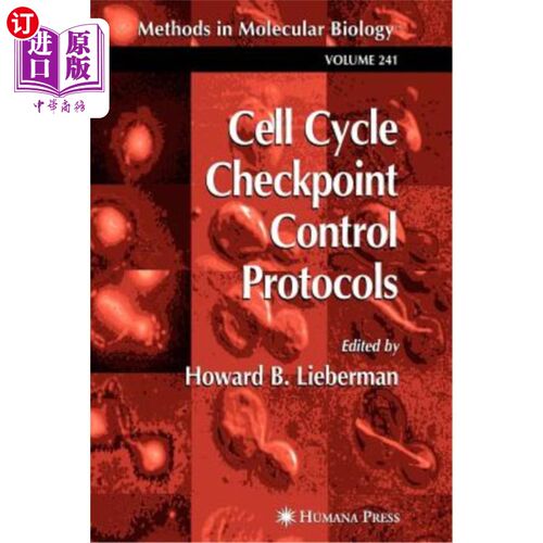 海外直订Cell Cycle Checkpoint Control Protocols 细胞周期检查点控制协议