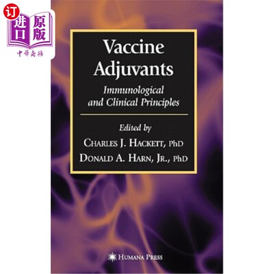海外直订医药图书Vaccine Adjuvants 疫苗佐剂