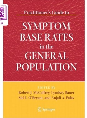 海外直订医药图书Practitioner's Guide to Symptom Base Rates in the General Population 一般人群症状基础率从业者指南