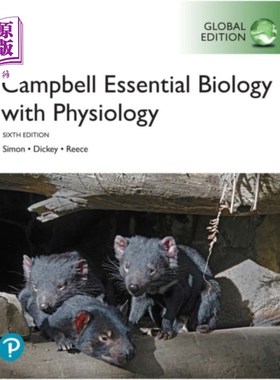 海外直订医药图书Campbell Essential Biology with Physiology, Glob... 坎贝尔基本生物学与生理学，全球版