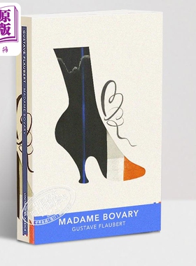 预售 企鹅复古经典法国系列 福楼拜 包法利夫人 英文原版 French Vintage Classics Madame Bovary Flaubert【中商原版】