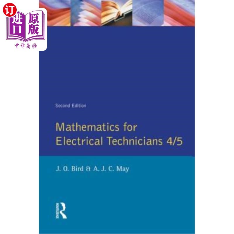 海外直订Mathematics for Electrical Technicians: Level 4-5 电气技术人员数学:4-5级