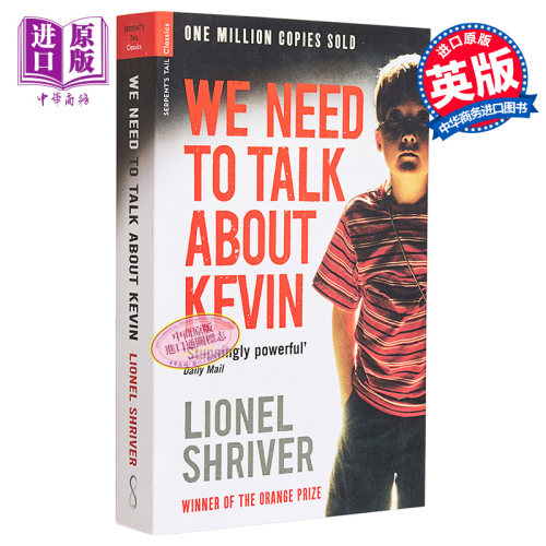 We Need To Talk About Kevin Film tie-in 英文原版 凯文怎么了 电影版 莱昂内尔施赖弗 Lionel Shriver【中商原版】