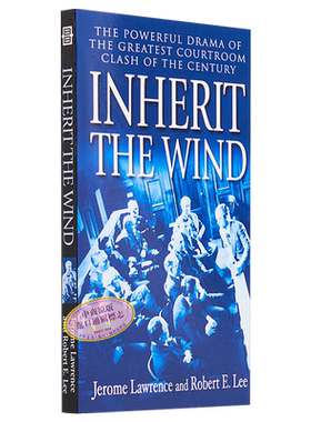 风的传人 Inherit the Wind 英文原版 Jerome Lawrence Robert E  Lee 经典戏剧文学 【中商原版】