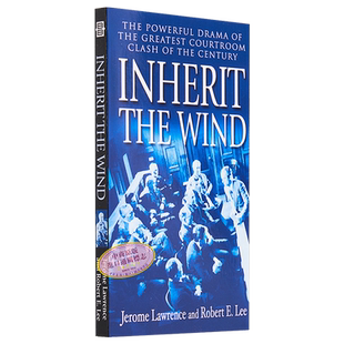 风的传人 Inherit the Wind 英文原版 Jerome Lawrence Robert E  Lee 经典戏剧文学 【中商原版】