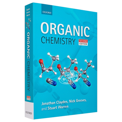 预售 Organic Chemistry 英文原版 有机化学 牛津经典教材 第二版 Oxford University Jonathan Clayden【中商原版】