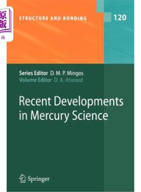 海外直订Recent Developments in Mercury Science 汞科学的最新进展
