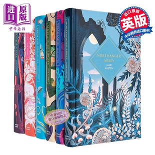 Austen 6本套装 Collectors Classics Vintage 简奥斯汀合集 英文原版 中商原版 企鹅复古收藏经典 Jane 系列