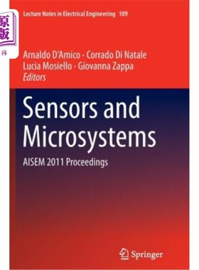 海外直订Sensors and Microsystems: Aisem 2011 Proceedings 传感器和微系统:Aisem 2011文集