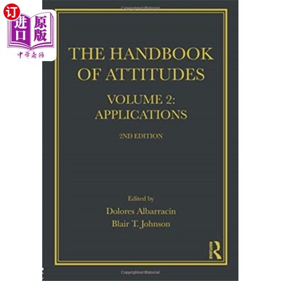 海外直订Handbook of Attitudes 态度手册