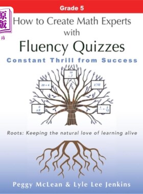 海外直订How to Create Math Experts with Fluency Quizzes Grade 5: Constant Thrill from Su 如何通过5级流畅测验培养数