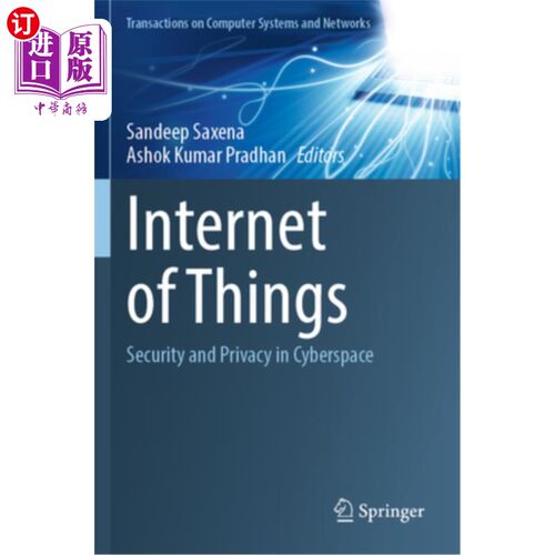 海外直订Internet of Things: Security and Privacy in Cyberspace 物联网:空间的安全和隐私