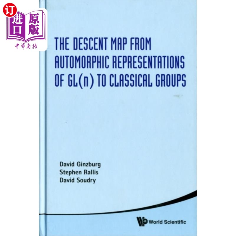 海外直订Descent Map From Automorphic Representations Of ... 从Gl(n)的自同构表示到经典群的下降映射