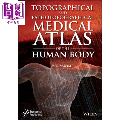 现货 人体地图和病理图集 Topographical And Pathotopographical Medical Atlas Of Human Body Seagal 英文原版【中商原版】