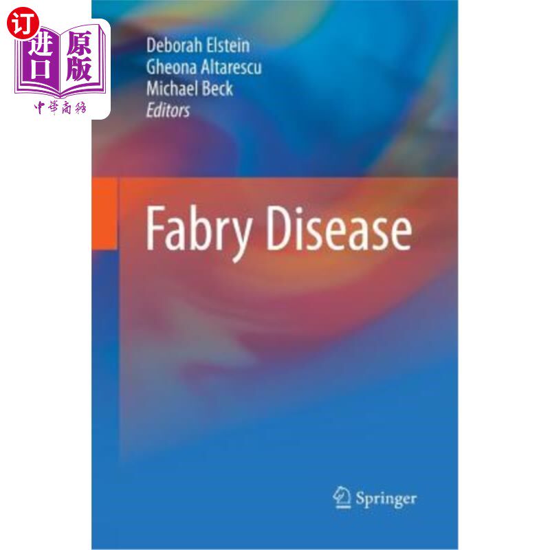 海外直订医药图书fabry disease 法布里病