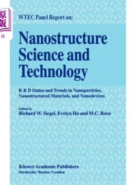 海外直订Nanostructure Science and Technology: R & D Status and Trends in Nanoparticles,  纳米结构科学与技术:纳米粒