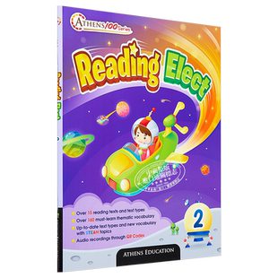 预售 Athens 100 Series: Reading Elect 2 100系列 阅读选择2 2020版 小学英语阅读理解 香港教育图书 英文教辅练习题【中商原版?