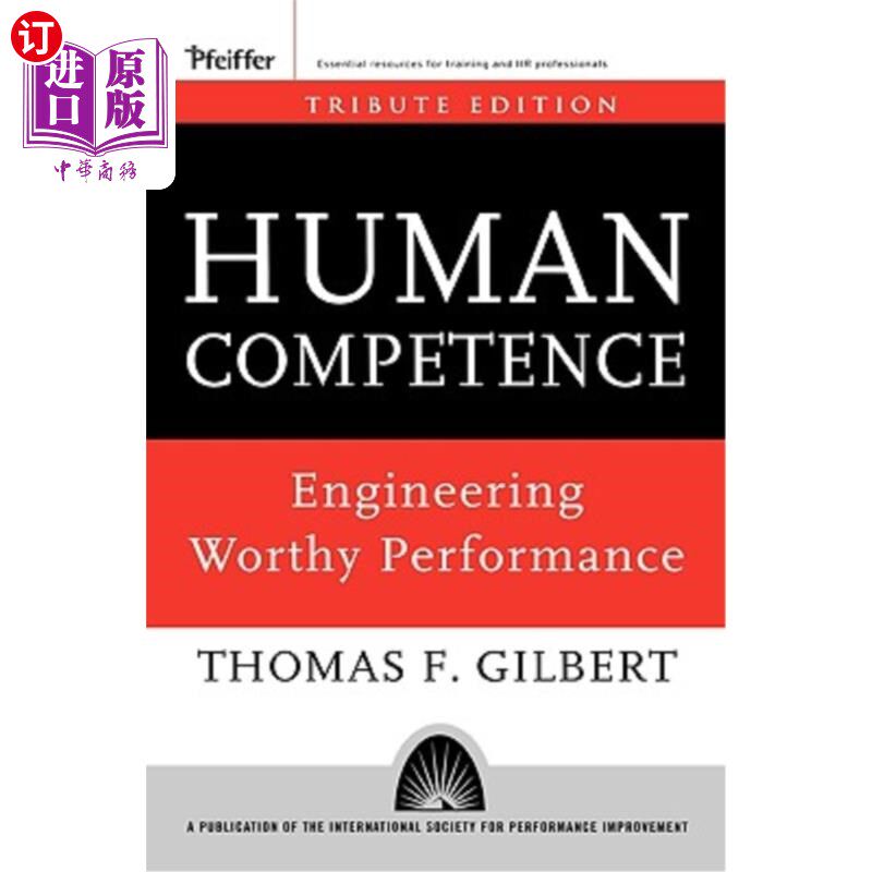 海外直订Human Competence: Engineering Worthy Performance 人的能力:有价值的工程表现