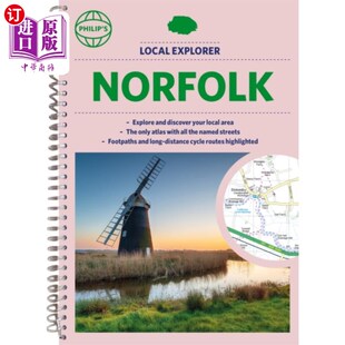 Explorer Local 菲利普当地探险家街阿特拉斯诺福克 Atlas Norfolk Street 海外直订Philip