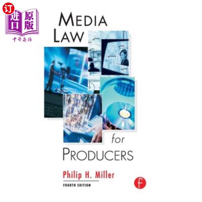 海外直订Media Law for Producers 《制作人员媒体法》