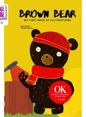 海外直订Brown Bear: My first book of Alliterations 棕熊：我的第一本头韵书