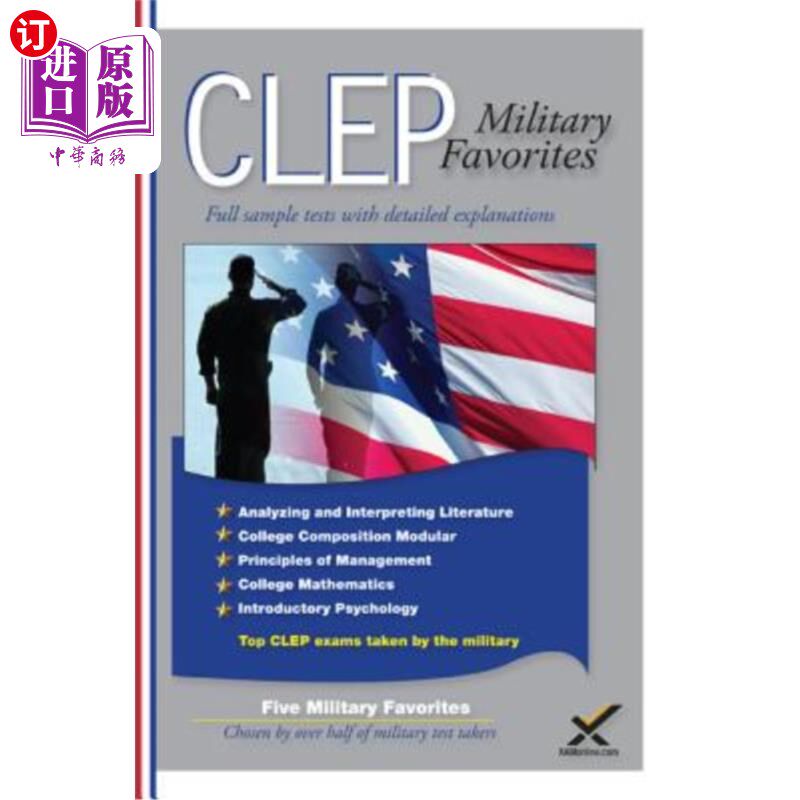 海外直订CLEP Military Favorites CLEP军事最爱