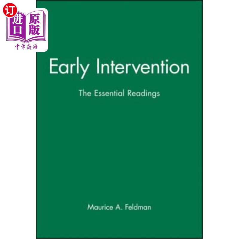 海外直订医药图书Early Intervention: The Essential Readings 早期干预:基本读物