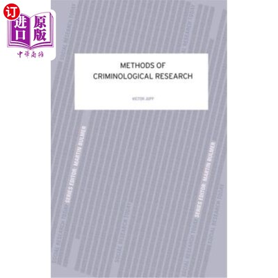 海外直订Methods of Criminological Research 犯罪学研究方法“，