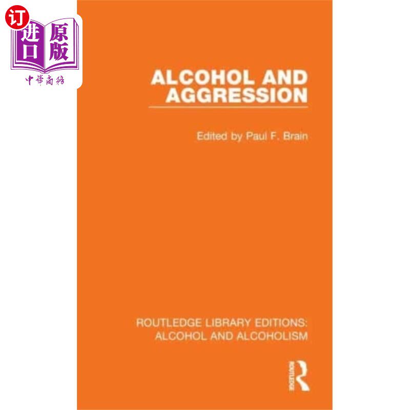 海外直订Alcohol and Aggression 酒精与攻击性