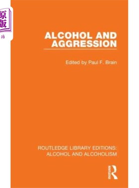海外直订Alcohol and Aggression 酒精与攻击性