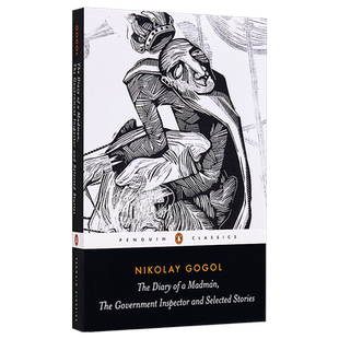 预售 果戈里：狂人日记、钦差大臣与其他作品 英文原版 Diary of a Madman, The Government Inspector Nikolay Gogol 【中商原版?