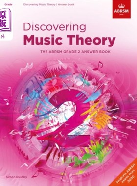 海外直订Discovering Music Theory, The ABRSM Grade 2 Answ... 《发现乐理》，英国皇家音乐学院二级答案册