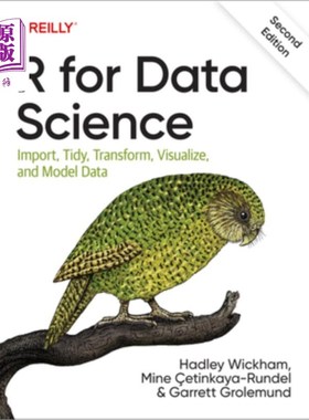 海外直订R for Data Science: Import, Tidy, Transform, Visualize, and Model Data R代表数据科学:导入、整理、转换、可视