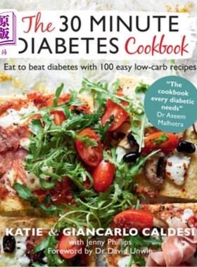 海外直订医药图书The 30-Minute Diabetes Cookbook: Beat Prediabetes and Type 2 Diabetes with 80 Ti