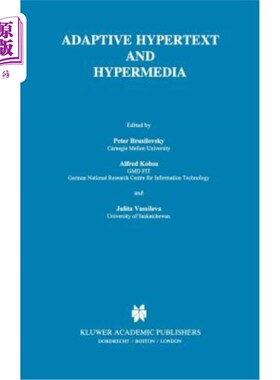 海外直订Adaptive Hypertext and Hypermedia 自适应超文本和超媒体