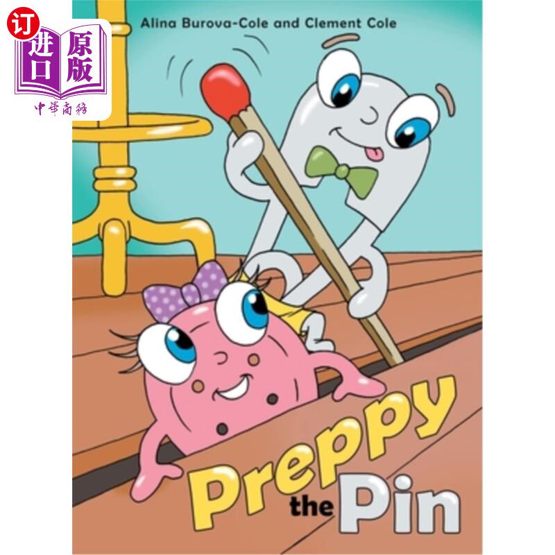 海外直订Preppy the Pin 准备好别针