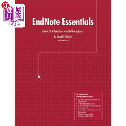 海外直订EndNote Essentials 尾注要点