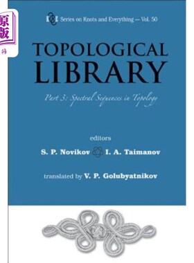 海外直订Topological Library - Part 3: Spectral Sequences in Topology 拓扑库.第3部分：拓扑中的谱序列