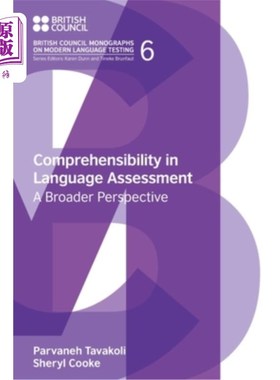 海外直订Comprehensibility in Language Assessment: A Broader Perspective 语言评价中的可理解性：一个更广阔的视角