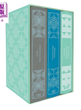 预售 斯多葛学派主要著作 沉思录 书信 演讲集和选集 Major Works of the Stoics Boxed Set 英文原版 Various【中商原版】