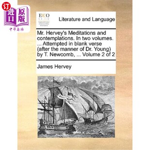 and Two Hervey Meditations 赫维先生 海外直订Mr. Contemplations. ... Volumes. 沉思与沉思 Attempted