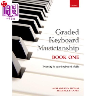 海外直订Graded Keyboard Musicianship Book 1 分级键盘音乐第一册