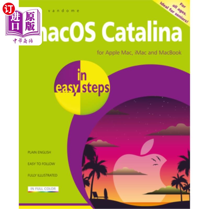海外直订Macos Catalina in Easy Steps: Covers Version 10.15
