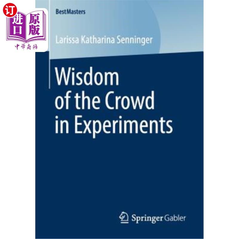 海外直订Wisdom of the Crowd in Experiments 群众的实验智慧