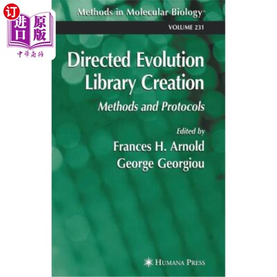海外直订Directed Evolution Library Creation: Methods and Protocols 定向进化库的建立：方法和协议